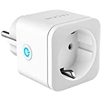 Enchufe Inteligente WiFi TECKIN 16A 3300W Mini Smart Plug Funciona con Siri Amazon Alexa- Echo- Google Home- No se…